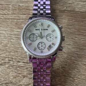 Michael Kors silver watch